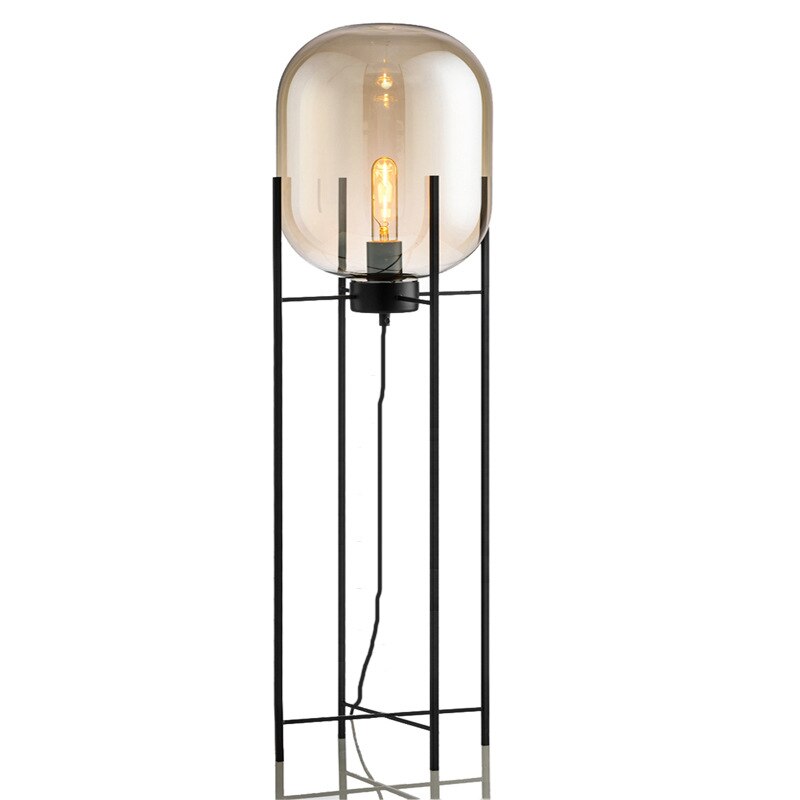 Edle Nordic Bodenlampe mit LED-Beleuchtung - Unique Outlet