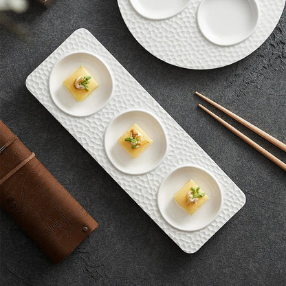 Moderner Dim Sum Servierteller mit Charakteristischem Design - Unique Outlet