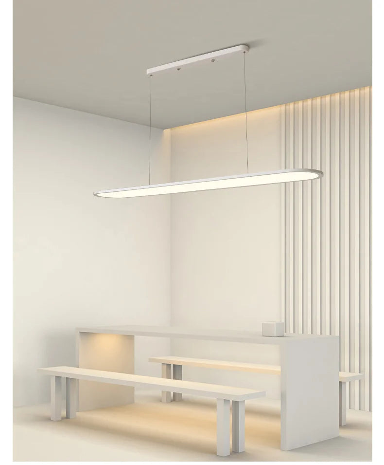 Modernes LED-Deckenlicht "Nordic Acrylic" – Elegante Oberflächenmontierte Beleuchtung für Korridor, Wohn- und Esszimmer - Unique Outlet