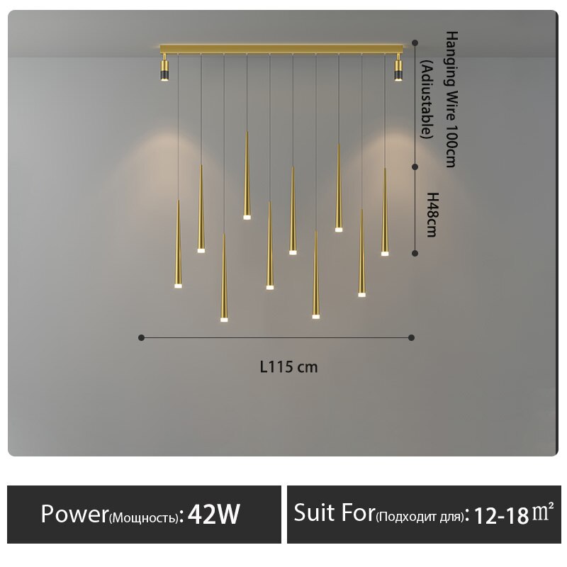 Moderne LED Hängelampe - Unique Outlet